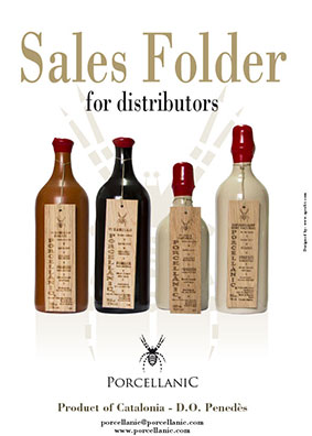 Sales folder for distributors